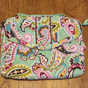 Colorful Paisley Quilted Bag In Tutti Frutti